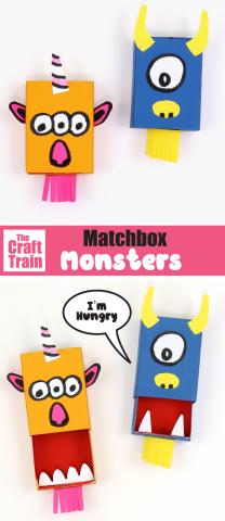 Matchbox Monster craft photo