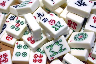 American mahjong tiles