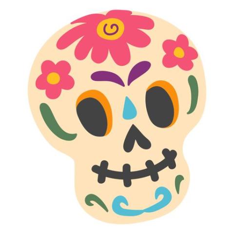 sugar skull clipart 