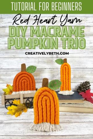 Pumpkin Macrame