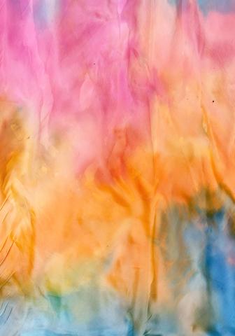 tissue paper tye dye shirt