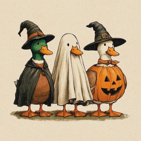 halloween animals photo